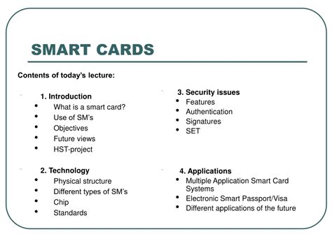 Smart Card Presentation 